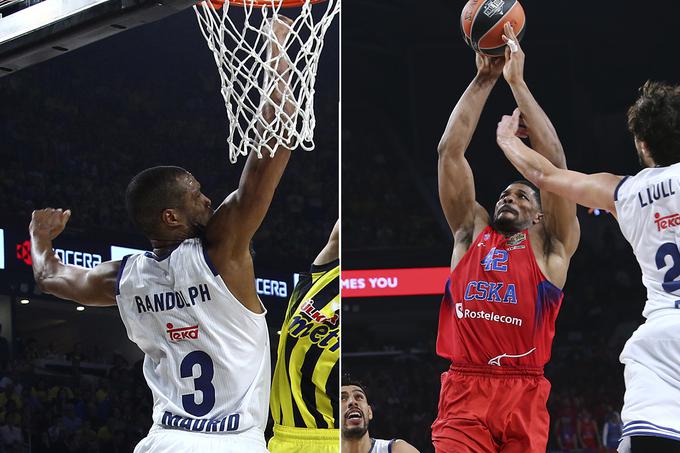 Anthony Randolph in Kyle Hines sta ob koncu tedna igrala na zaključnem turnirju evrolige. | Foto: Reuters