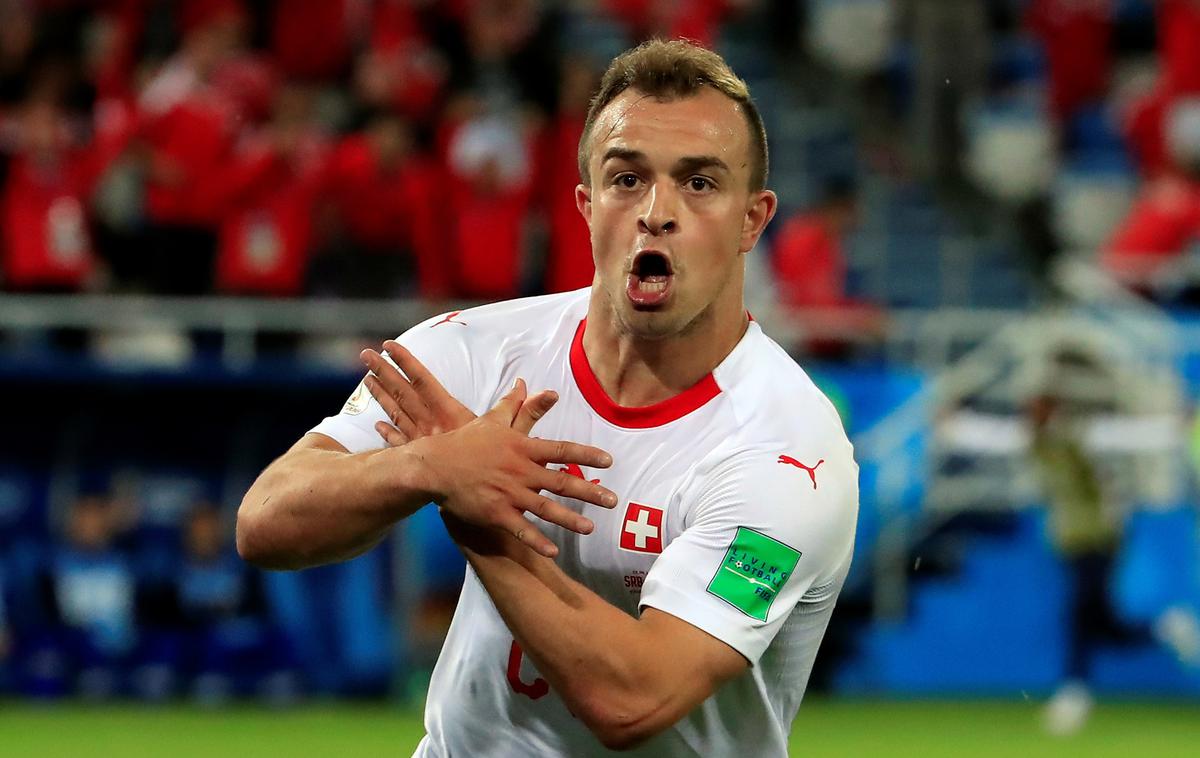 Xherdan Shaqiri | Xherdan Shaqiri je za švicarsko izbrano vrsto zbral že 100 nastopov. | Foto Reuters