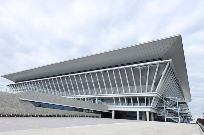 Tokyo Aquatics Centre - prizorišče olimpijskih tekem v plavanju, sinhronem plavanju in skokih v vodo. | Foto: Guliverimage/Vladimir Fedorenko