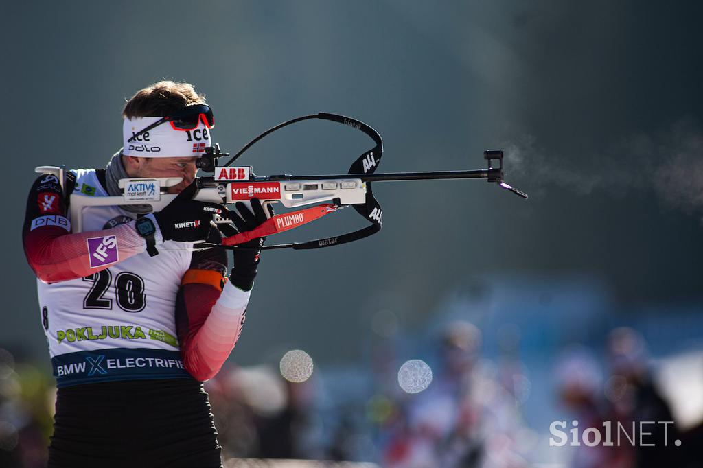 Pokljuka, 20 km, prvi dan