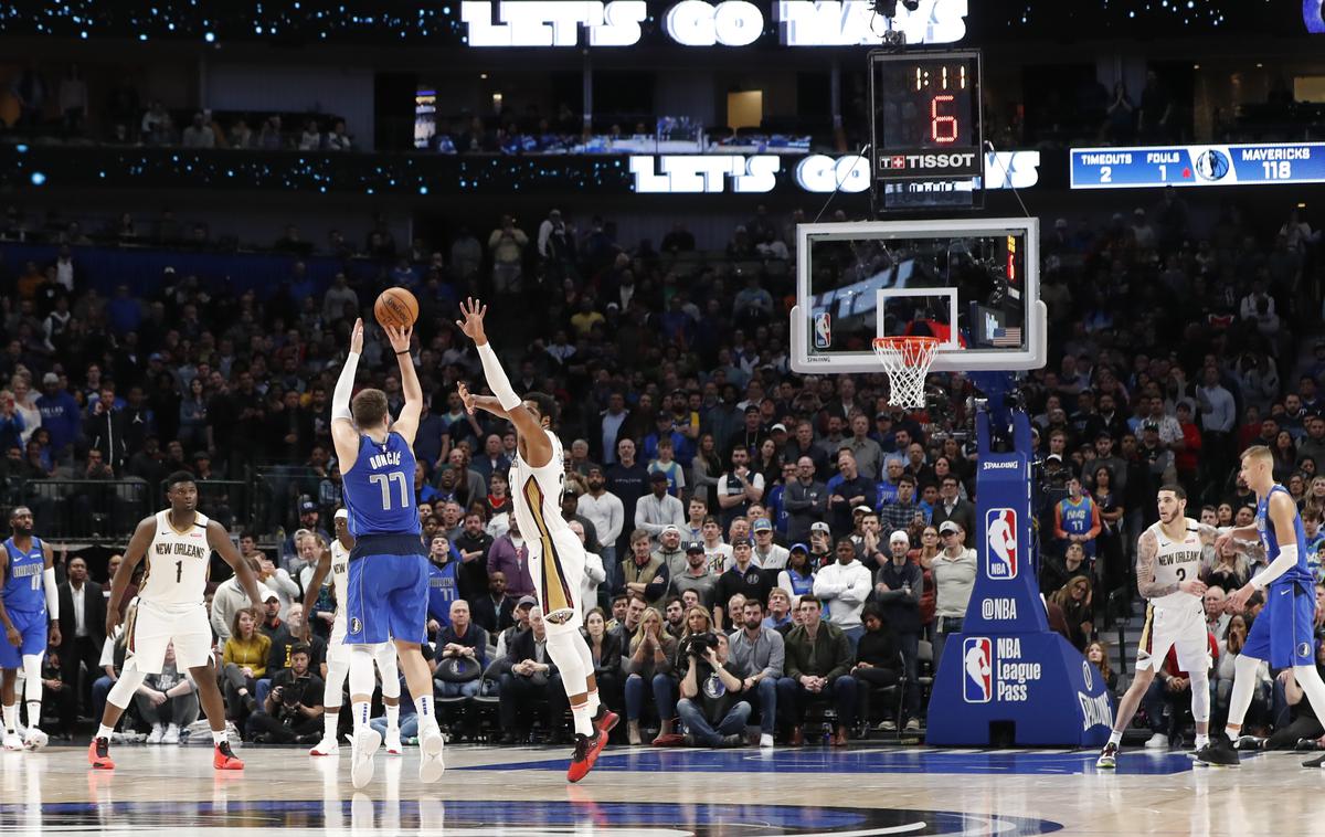 Dallas Mavericks, Luka Dončić | Ni zagotovil, da se bodo gledalci prihodnjo sezono lahko vrnili v dvorane. | Foto Reuters