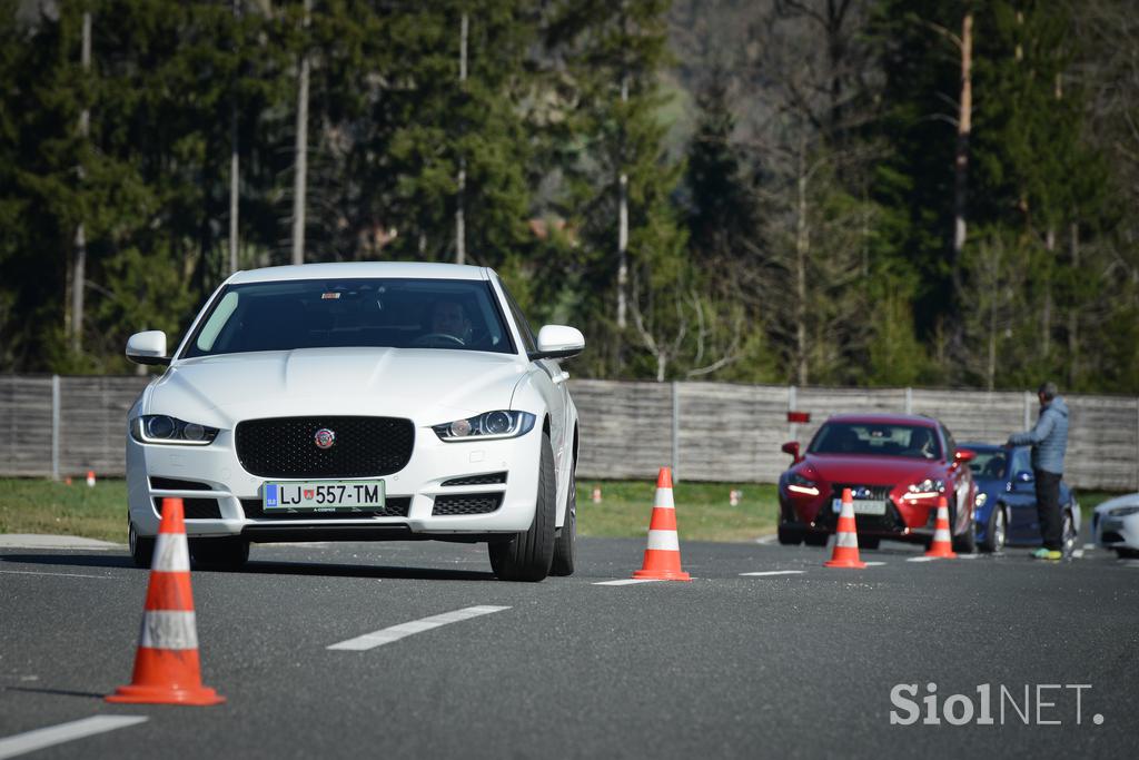 Poligon Vransko - PRIMA prestižna limuzina srednjega razreda: Audi A4, Alfa romeo giulia, BMW 3, Jaguar XE, Lexus IS300h, Mercedes-Benz C