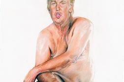 Umetnici grozi tožba, če bo prodala portret Donalda Trumpa