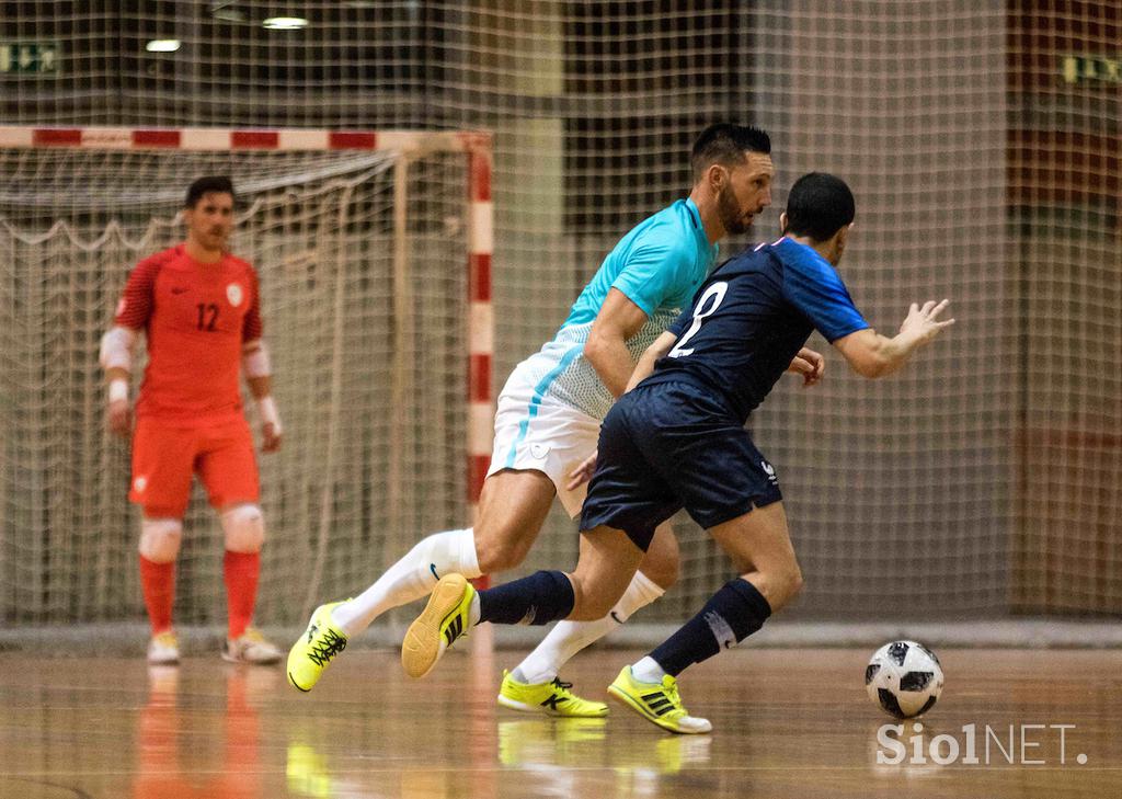 futsal Slovenija Francija Koper