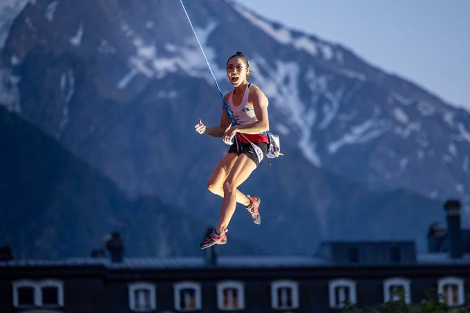 34-letna Korejka Jain Kim je za Janjo Garnbret ultimativna kraljica tekmovalnega plezanja. | Foto: Jan Virt/IFSC