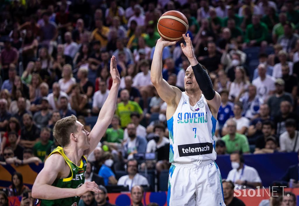 Slovenija : Litva slovenska košarkarska reprezentanca Eurobasket 2022