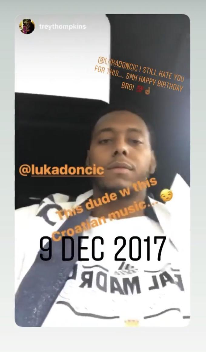 Luka Dončić čestitke Instagram | Foto: 