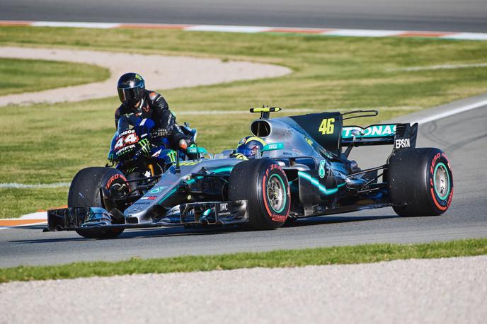 Valentino Rossi, Lewis Hamilton | Foto Gulliver/Getty Images