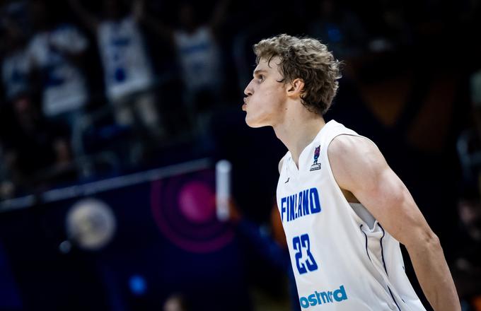 Lauri Markkanen je osrednji mož finske košarkarske reprezentance. | Foto: Vid Ponikvar/Sportida