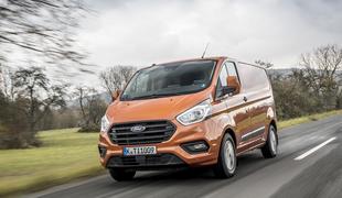 Prva vožnja: Ford transit custom kot najbolje prodajan podjetniški asistent