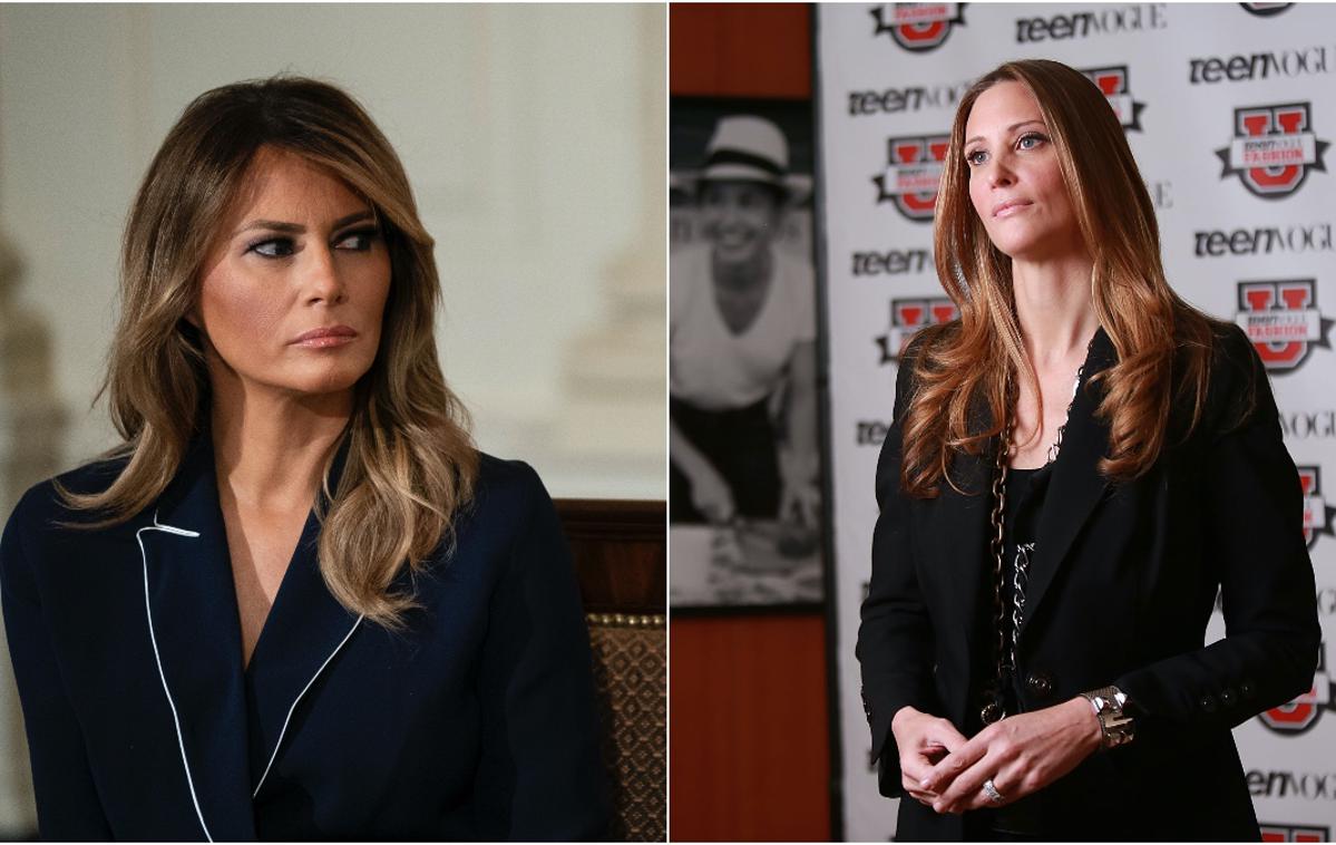 Stephanie Winston Wolkoff, Melania Trump | Melania in Stephanie sta bili prijateljici od leta 2003, a sta se odtujili, ko je Slovenka postala prva dama. | Foto Getty Images