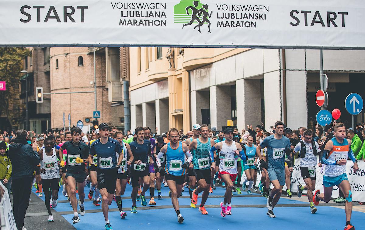 Ljubljanski maraton 2021 | 26. Volkswagen Ljubljanski maraton bo 22. in 23. oktobra 2022. | Foto Grega Valančič/Sportida