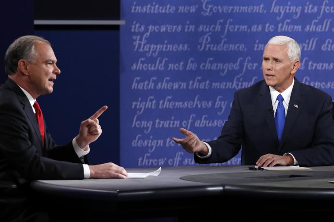 Tim Kaine in Mike Pence | Foto Reuters