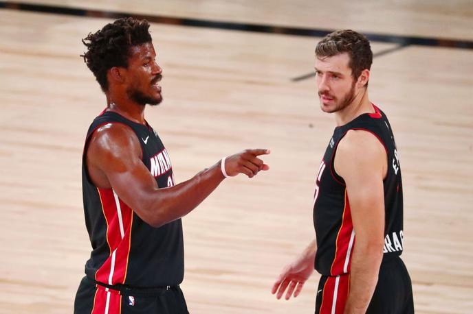 Jimmy Butler Goran Dragić | Med Jimmyjem Butlerjem in Goranom Dragićem se je pred leti v Miamiju stkalo veliko prijateljstvo. | Foto Getty Images