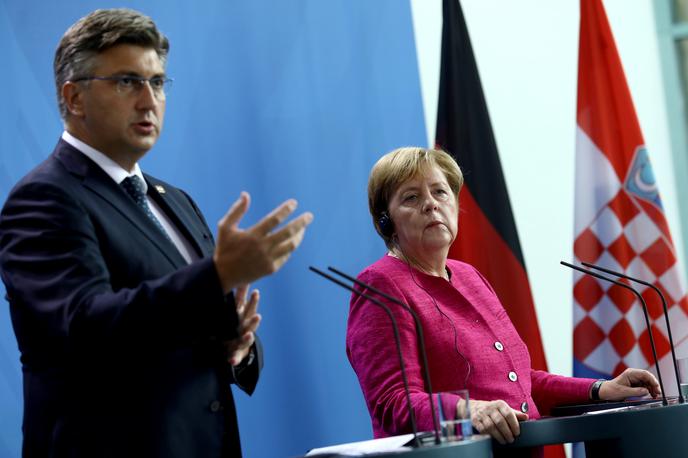 Plenković Merkel | Foto Reuters