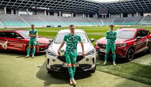 NK Olimpija in CUPRA Porsche Verovškova nadaljujeta vrhunsko sodelovanje! #Foto