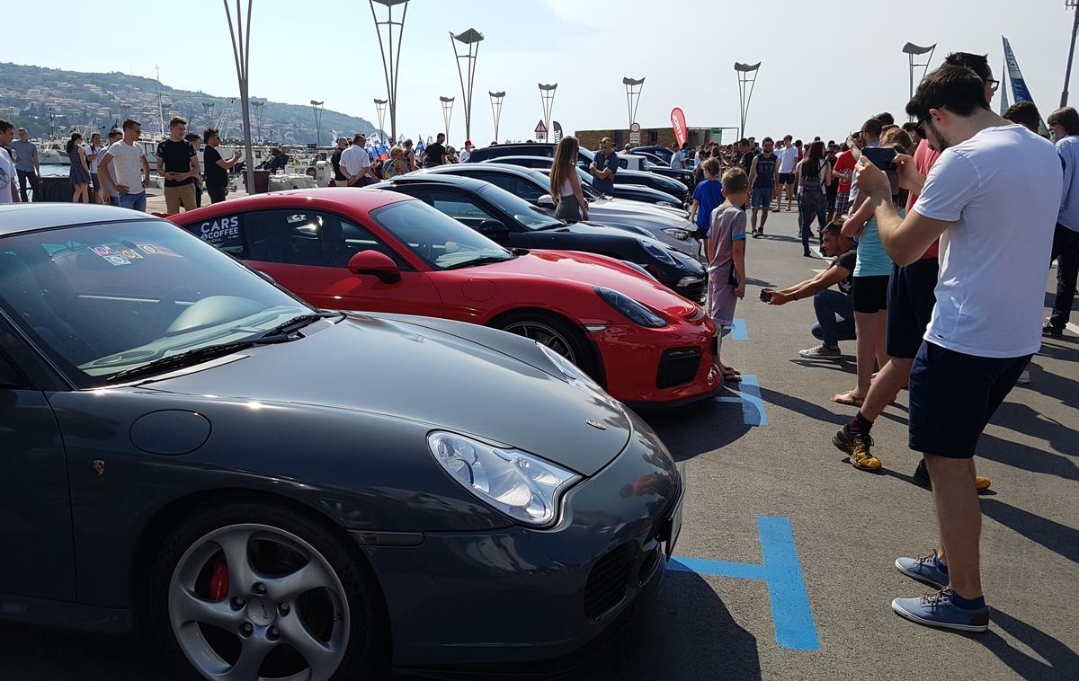 Cars Coffee | Avtomobilski šov Cars&Coffee bo letos v Sloveniji potekal tretjič, cilj bo letos spet v Piranu na Tartinijevem trgu. | Foto Gregor Pavšič