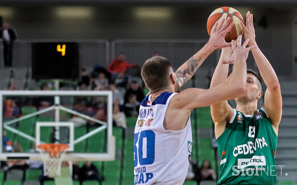 Cedevita Olimpija - Zadar ABA liga Stožice