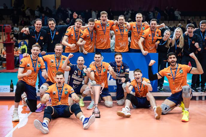 Pokal Slovenije: ACH Volley | Odbojkarji ACH Volley Ljubljana so osvojili 15. pokal. | Foto Jure Banfi