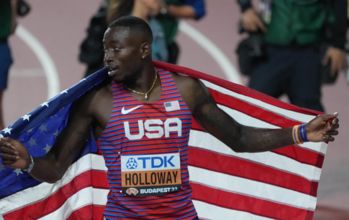 Grant Holloway | Grant Holloway je na 60 metrov z ovirami tako rekoč nepremagljiv. | Foto Guliverimage