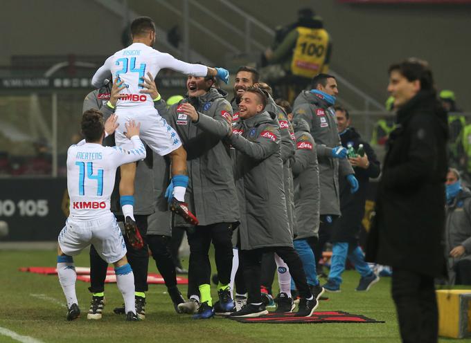 Napoli v zadnjem času navdušuje. | Foto: Reuters