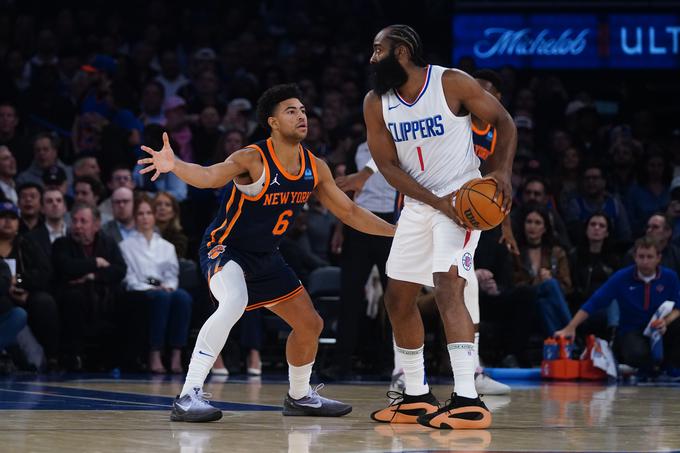 James Harden je prav tako pomemben član moštva LA Clippers. | Foto: Reuters