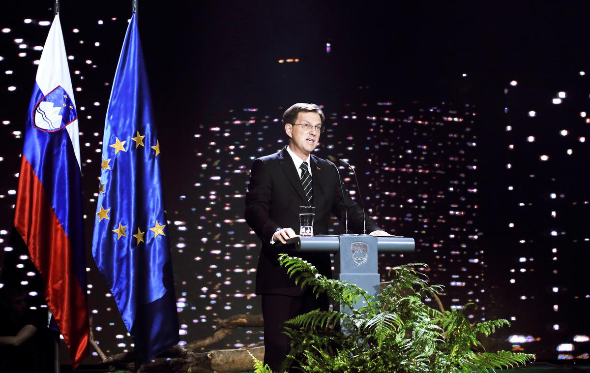 Miro Cerar, proslava | Foto Daniel Novakovič/STA