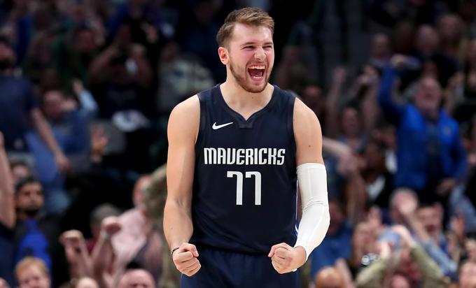 Dončić se bo v noči na soboto pomeril z New Yorkom. | Foto: Getty Images