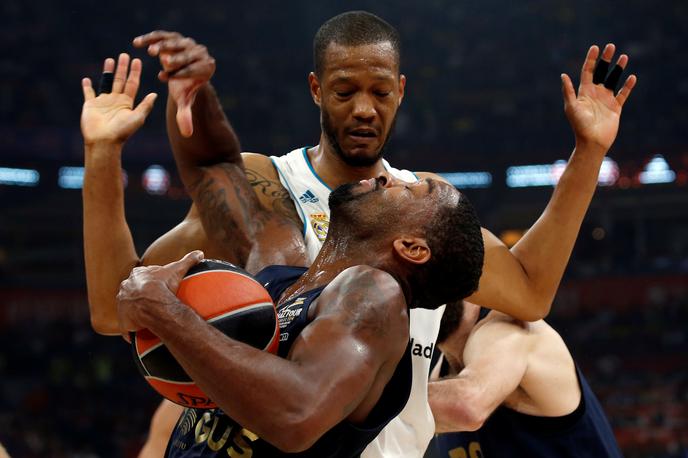 Anthony Randolph | Real je do zmage prišel s trojko dve sekundi pred koncem srečanja.  | Foto Reuters