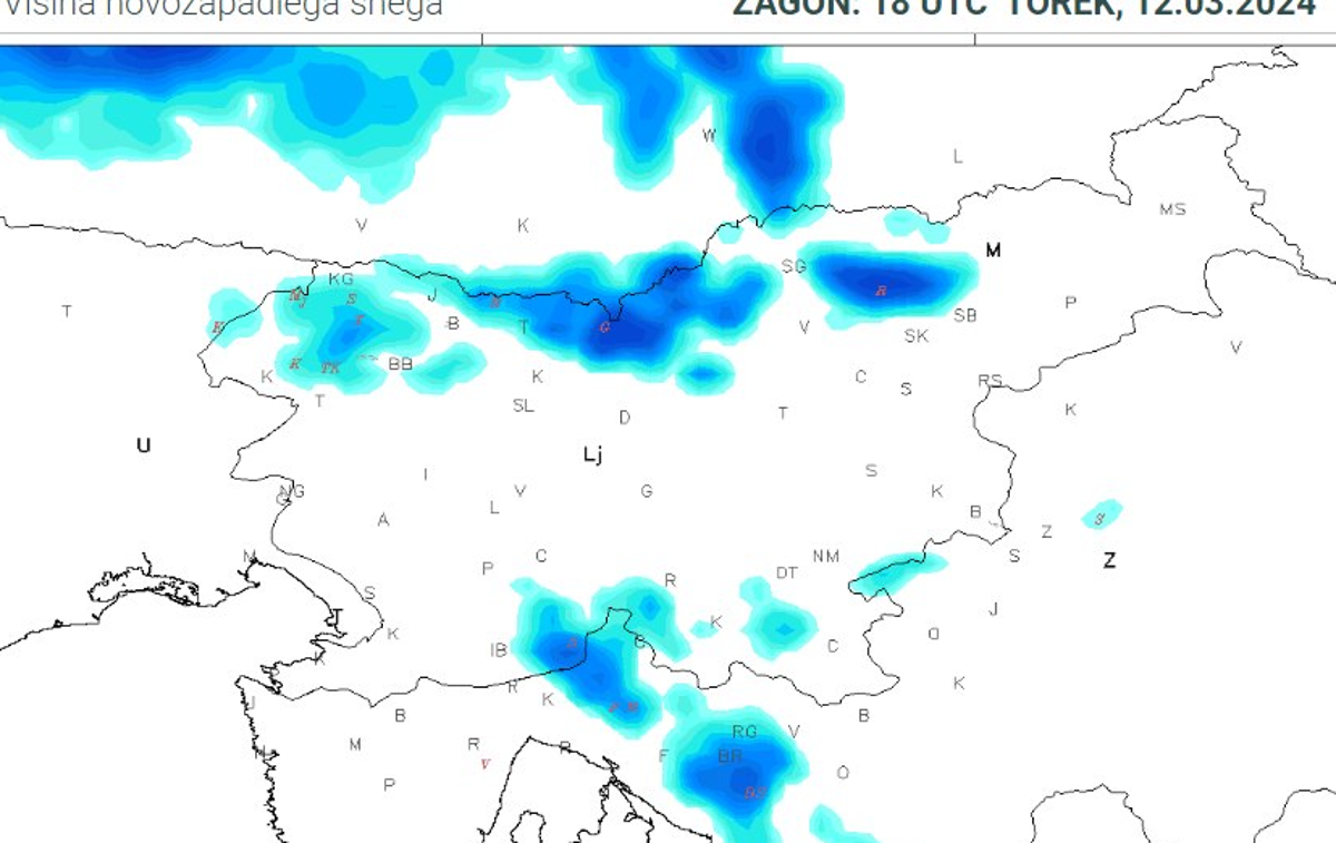 Vreme | Sneg bo zapadel na Rogli in Kopah.  | Foto Neurje.si