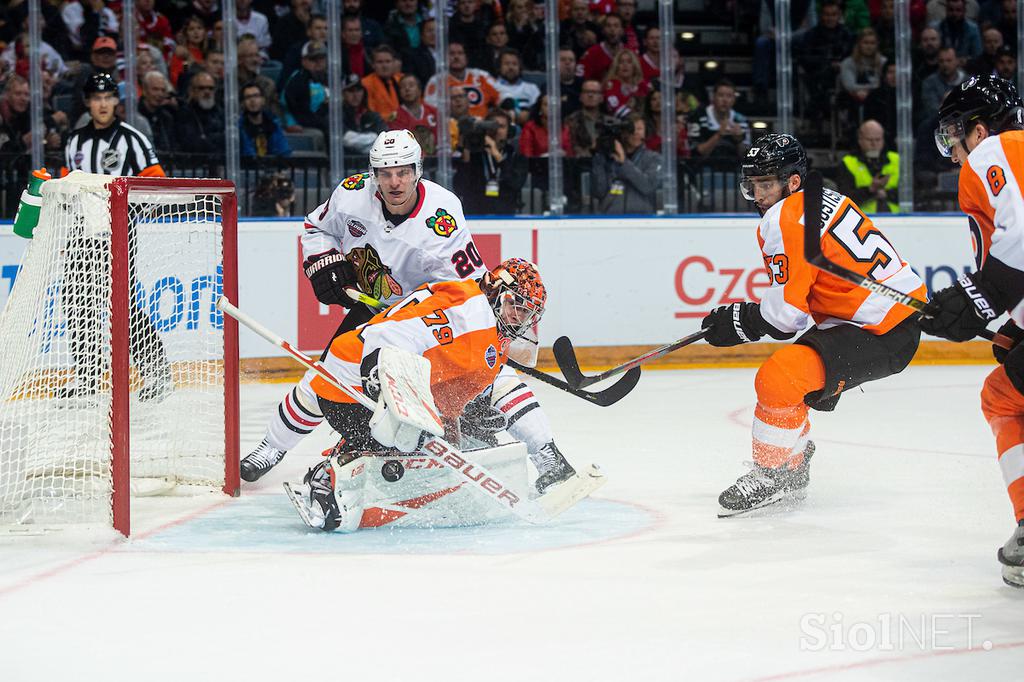 Chicago Blackhawks - Philadelphia Flyers NHL v Pragi 2019