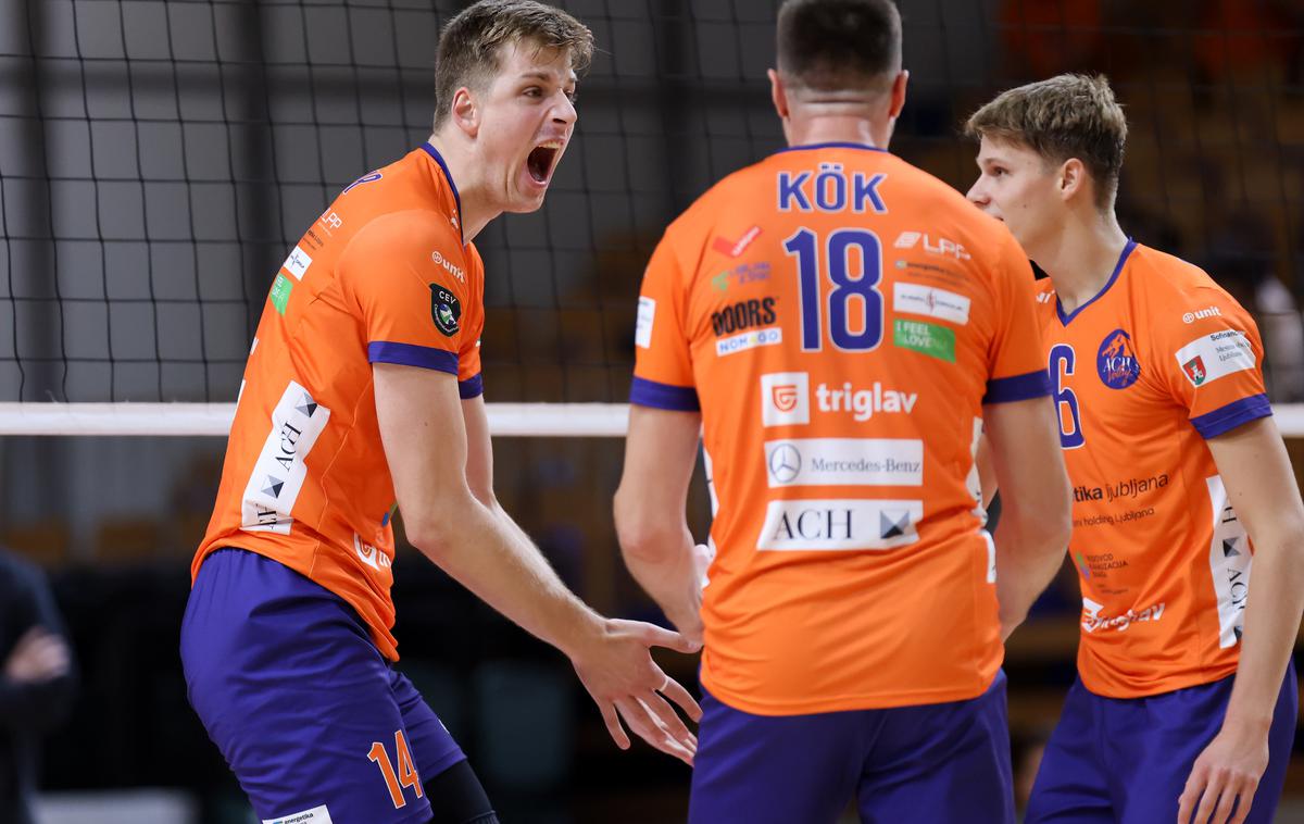 ACH Volley - Calcit Volley | ACH Volley je za uvod v DP ugnal kamniški Calcit. | Foto Filip Barbalić