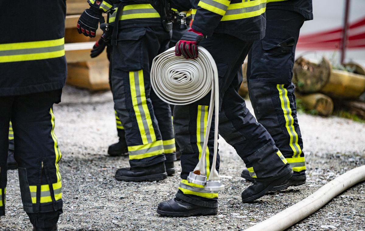 Gasilska vaja na domu pod Storžičem | Foto Ana Kovač