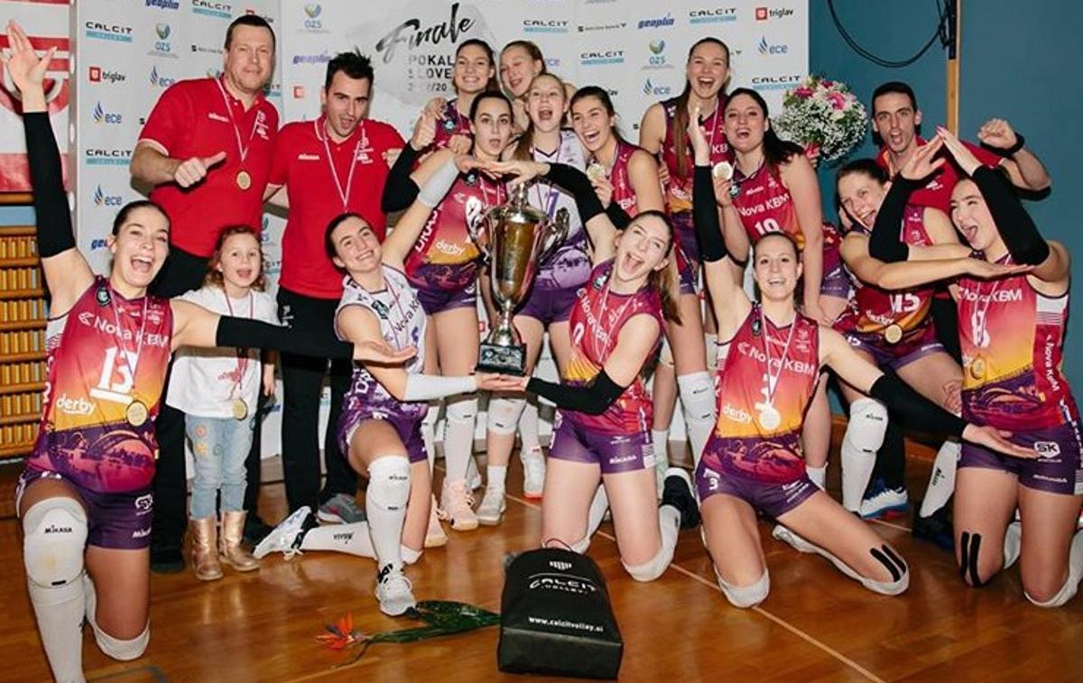 Nova KBM Branik | Pokalno lovoriko iz sezone 2019/20 bodo branile Mariborčanke. | Foto Nova KBM Branik