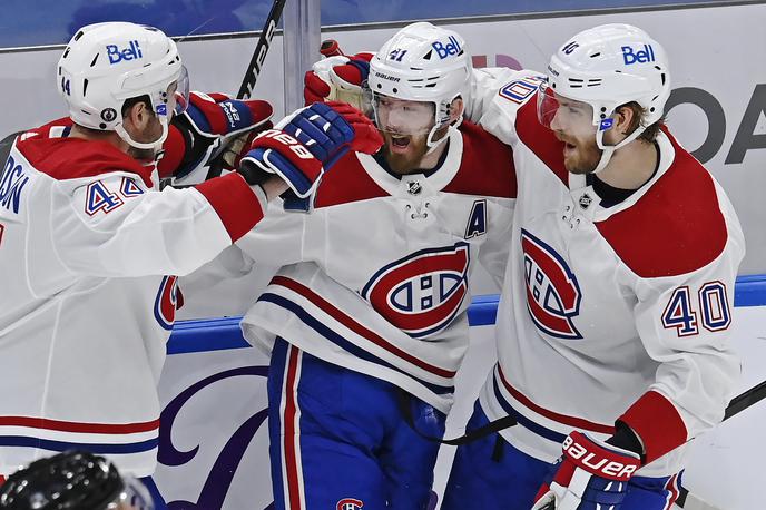 Montreal Canadiens | Hokejisti Montreal Canadiens si lahko na domačem ledu priigrajo tri zaključne ploščke za napredovanje v polfinale. | Foto Guliverimage