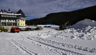 Ohladitev rešuje organizatorje: Pokljuka bo pripravljena za svetovni pokal