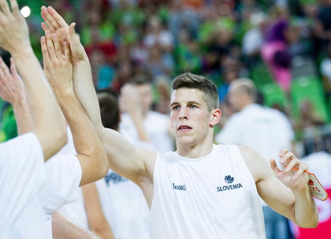 Aleksej Nikolić skupaj s soigralci pri Brose Bamberg v zadnjem krogu pričakuje Galatasaray, po sklepnem dejanju pa se bo za nemško moštvo končala epizoda v tej sezoni evrolige. | Foto: Vid Ponikvar