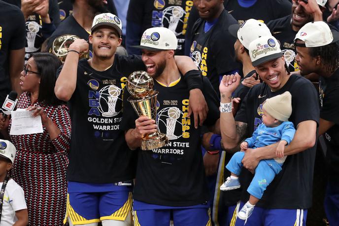 Golden State | Golden State je izkoristil prvo zaključno žogo in postal prvak lige NBA. Že četrtič v zadnjih osmih letih. | Foto Reuters