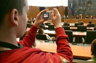 V otroškem parlamentu o življenjskem slogu mladih