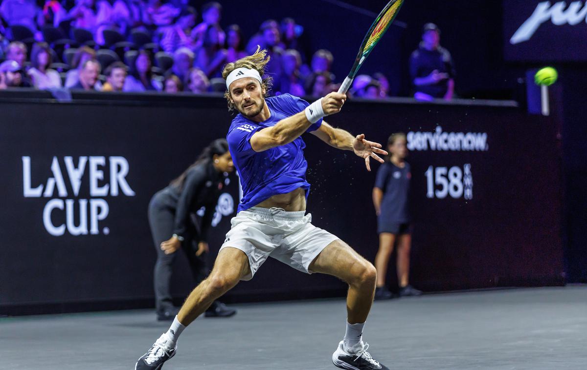 Stefanos Tsitsipas | Stefanos Tsitsipas je ugnal Thanasisa Kokkinakisa. | Foto Guliverimage