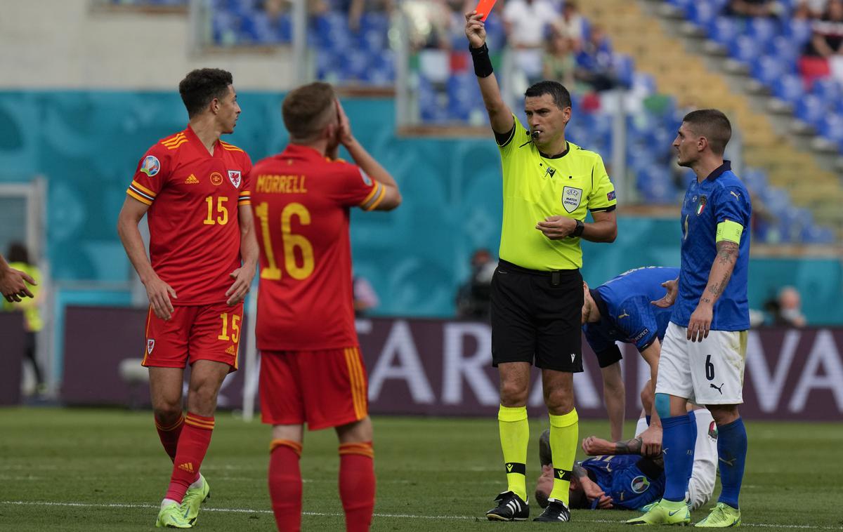 euro Italija Wales | Rdeči karton ni bil usoden za Valižane. | Foto Guliverimage