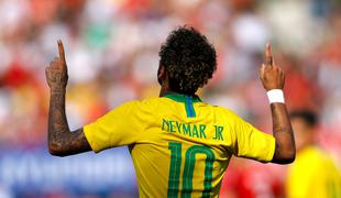 Brazilci razbili Avstrijo, Neymar spet zadel #video