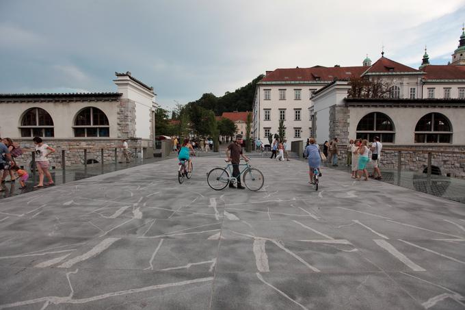 Načrti za Mesarski most, kakršen je zdaj, so delo arhitekturnega biroja Atelier arhitekti. | Foto: Simon Plestenjak