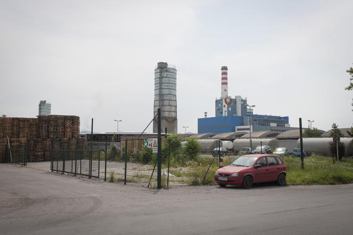 Lokacija bodočega Mercator logističnega centra na Letališki v Ljubljani. | Foto Bojan Puhek