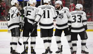 LA Kings dosegli 20. zmago v rednem delu, Kopitar podal