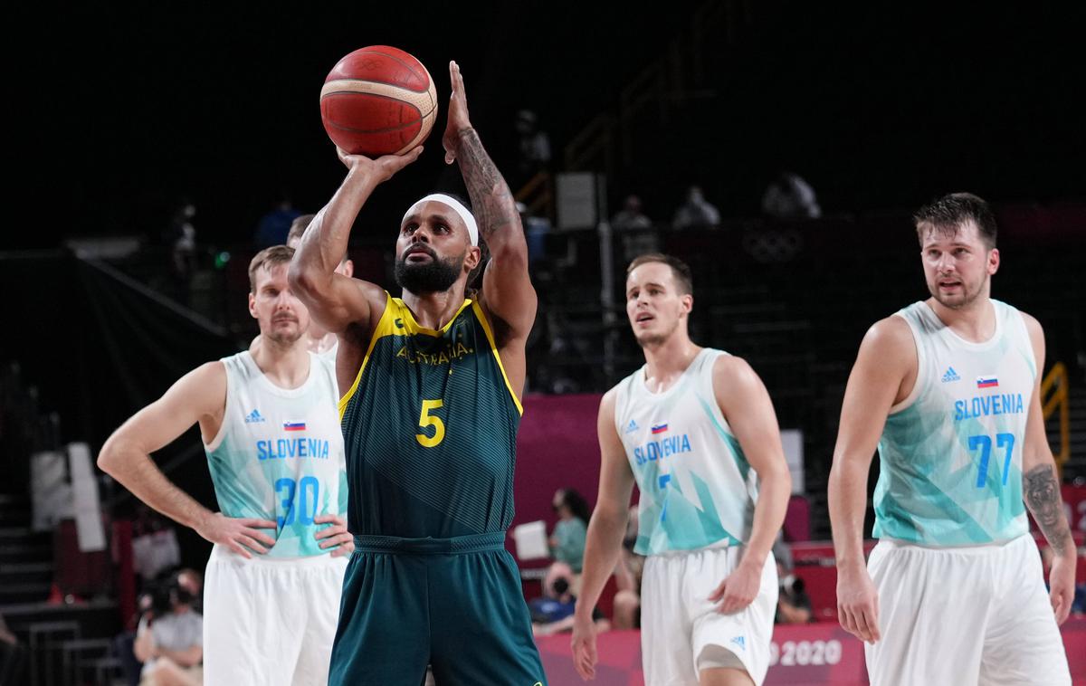 Patty Mills | Patty Mills, ki v tej sezoni v ligi NBA brani barve Brooklyn Nets, je na tekmi za bron v Tokiu dosegel proti Sloveniji kar 42 točk. | Foto Guliverimage