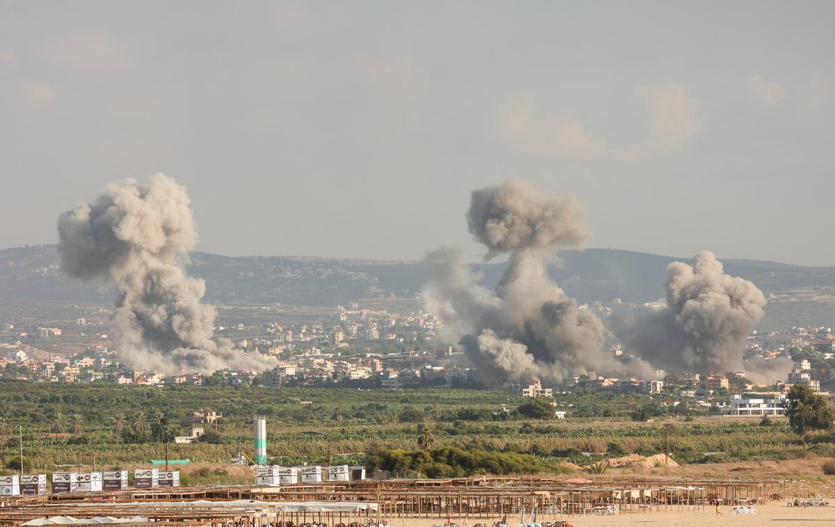 Libanon | Napadi v južnem Libanonu | Foto Reuters