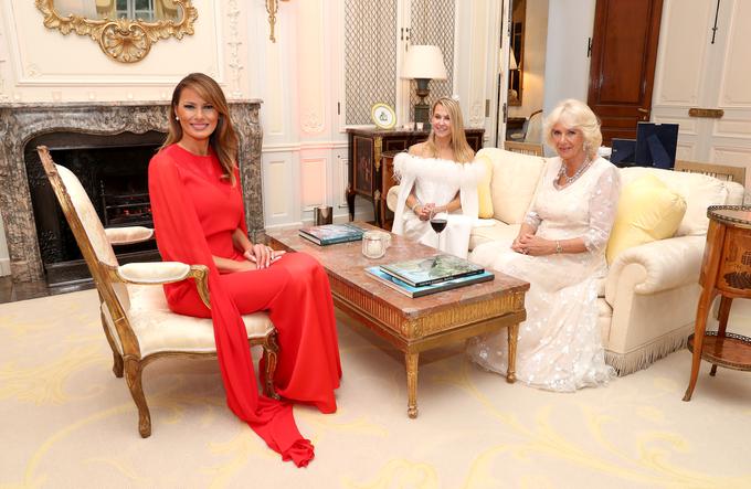 Melania Trump, igralka Suzanne Ircha in vojvodinja Camilla | Foto: Reuters