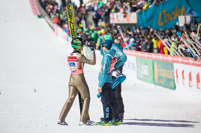 Verjel je v brata, da mu bo uspelo. Skupaj so se na koncu veselili tretjega mesta. | Foto: Urban Meglič/Sportida