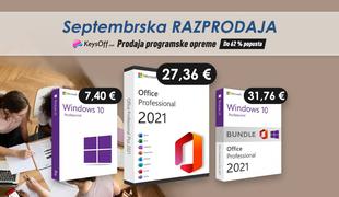 Doživljenjska licenca za Microsoft Office 2021